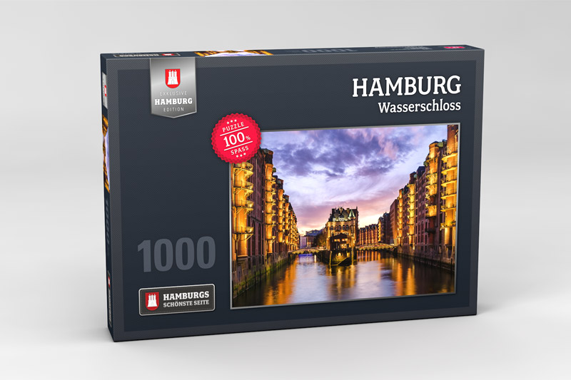 Hamburg Puzzle Wasserschloss