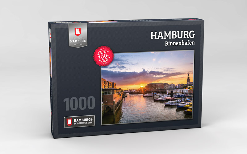 Hamburg Puzzle Binnenhafen